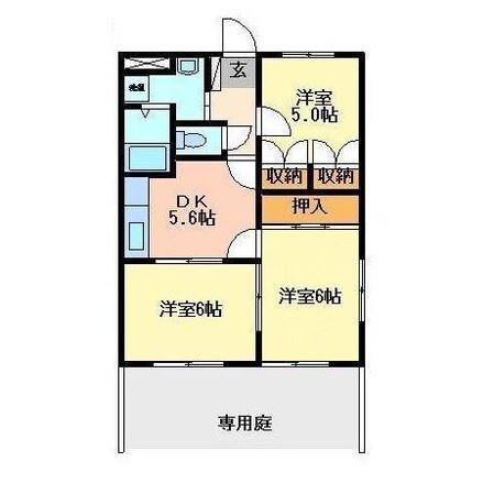 シャレードの物件間取画像